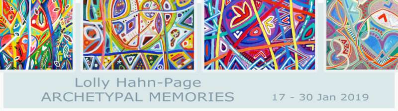 The Studio Art Gallery - Exhibition Header - Archetypal Memories - Lolly Hahn-Page